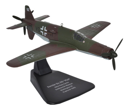 Oxford Diecast  Dornier Do 335 Pfeil Smithsonian Museum