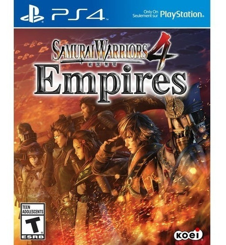 Samurai Warriors 4: Empires - Ps4 - Megagames