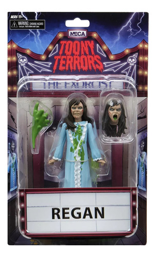 Toony Terrors, Regan, El Exorcista Figura De Accion Original (Reacondicionado)