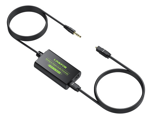 Enlace Conversor De Audio Analógico A Digital Para 3,5 Mm A