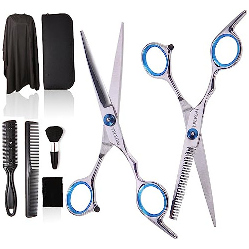 Yelegai Hair Cutting Scissors Set,profesional Barber H9fls