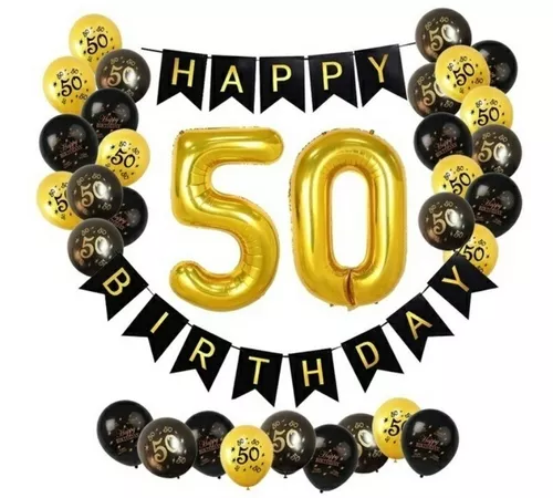 50 años - Feliz cumpleaños. 