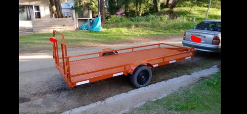 Trailer Doble Cuatri, Piso Bajo, 3.80m, 750kg