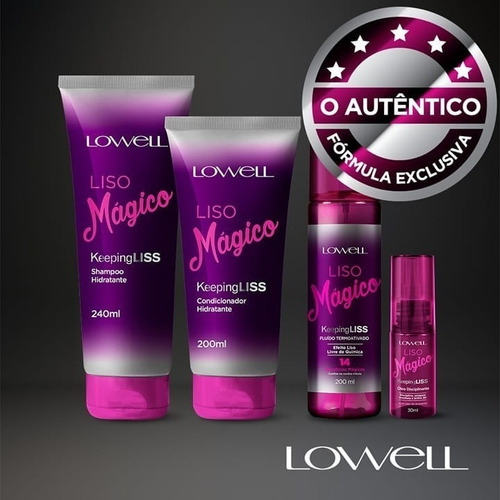Lowell Condicionador Liso Mágico 200ml