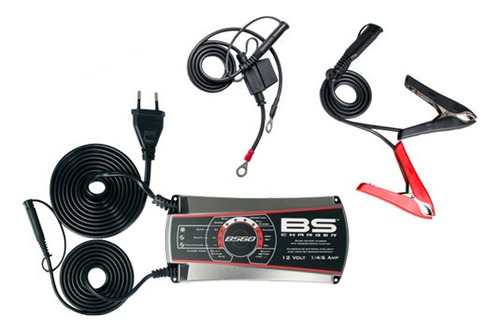 Imagen 2 de 9 de Cargador De Batería Inteligente Para Moto Bs60 12v 1/4/6a