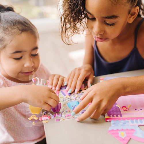 Pack De 3 Sets Puffy Sticker Play: Granja, Princesa, Sirena
