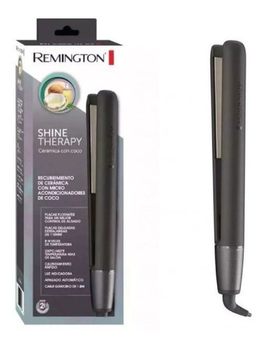 Plancha Remington Con Aceite De Coco