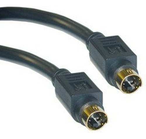 Pcconnecttm S-video Cable, 6 pies De Cable, Puntas De Oro, M