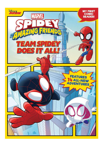 Mi Primer Lector De Cómics Spidey Y Sus Amigos 64 Páginas, De Marvel Comics. Spidey Y Sus Amigos Asombrosos Editorial Marvel Press, Tapa Blanda En Español, 2022
