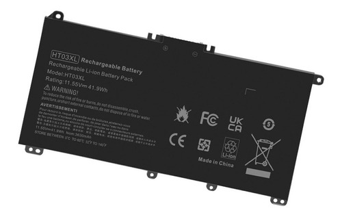 Bateria Para Hp Hstnn-lb8m Hstnn-ub7j Ht03041xl Ht03xl