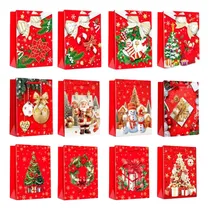 Comprar Bolsas Navidad Dulceros Navidad 12pz Bolsas Regalo Navidad
