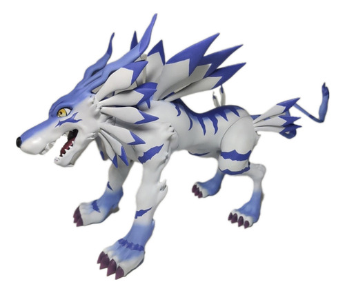 Figura Garurumon Digimon Adventure Anime Kawai 11cm 20cm