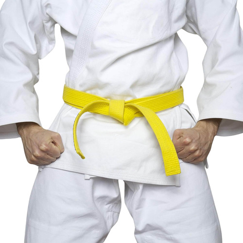 Faixa Taekwondo Colorida 4cm 100% Polyester 8 Linhas 390g