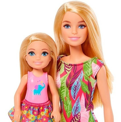 Barbie Muñeca Chelsea Cumpleaños Perdido Con Animales De Selva