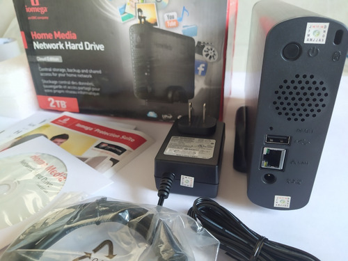 Hd 2tb - Iomega Home Media Network Drive - Novíssimo - Zero