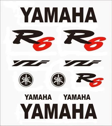 Kit Calcomanía Yamaha R6 Lpk