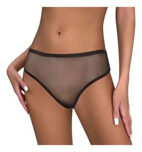 D Ropa Interior Sin Costuras Para Mujer Con Triangular Trans