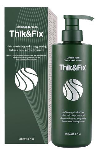 Thik&fix Champu Para Perdida De Cabello Y Crecimiento Del Ca