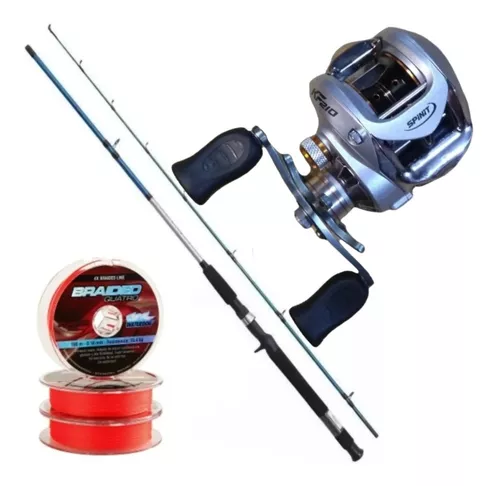 Combo Bait Pesca Reel Spinit + Caña Shimano + Multi