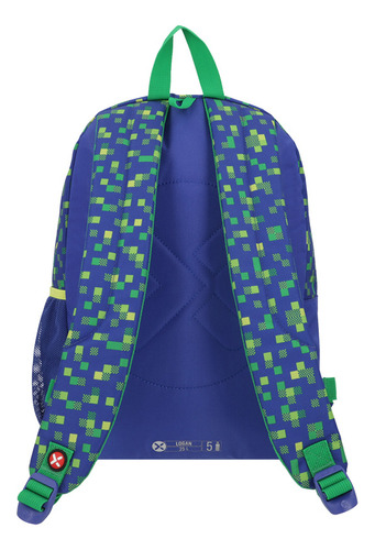 Mochila Xtrem Logan 5xt Blue Dino