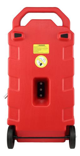 Contenedor De Combustible Portátil De 16 Galones Vevor Color Rojo