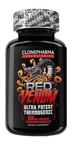 Termogenico Red Venom Maxeffect Clone Pharma 60 Capsulas Sabor Sem Sabor Sem Sabor