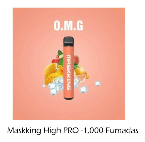 Imagen 3 de 8 de Mk Maskking High Pro Sabores Frutales Aleatorio