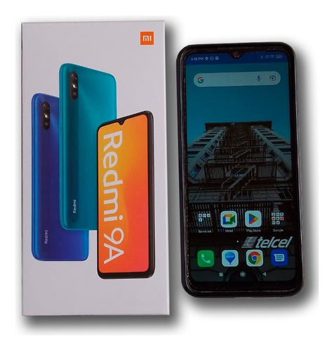 Xiaomi Redmi 9a Dual Sim 32 Gb Gris Granito 2 Gb Ram Impecable Con Funda Protectora Original