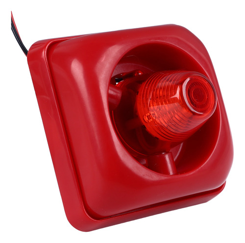 Luces Intermitentes Ultra Rojas Para Alarma De Incendio, Son