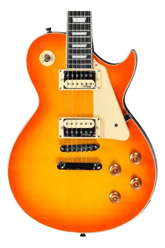 洋楽 shelter Guitarra Shelter S100fw Les Paul Honey Burst | MercadoLivre