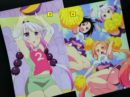 Posters A3 29x42cm Anime Kobayashi-san Chi No Maid Dragon #1