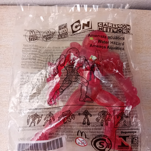 Figura Ben 10 Producto De Mcdonald's Amenaza Acuatica (Usado)