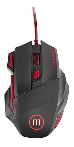 Mouse Alambrico Gaming Iluminated Maxell Ca-mowr-1200 Mi