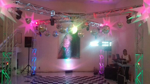 Treliças Kit Trave Box Truss Q25 Aço 3x6m Em X - Lourenço