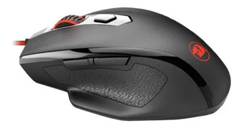 Mouse Gamer Redragon Tiger 2 Preto Com Led Vermelho M709-1