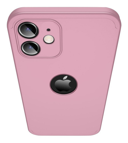 Carcasa Para iPhone 12 Protección 360° Antigolpes Reforzada 