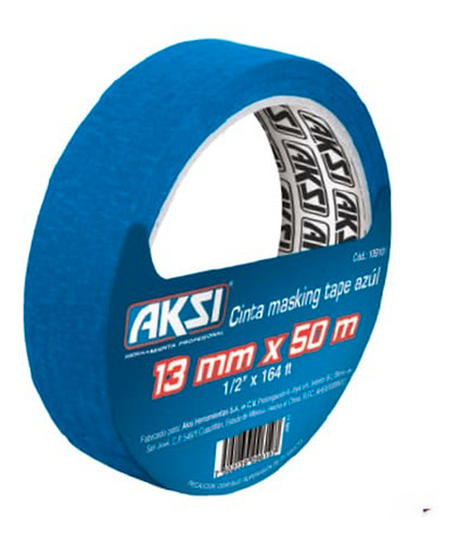 Imagen 1 de 1 de Masking Tape Azul De 48mm