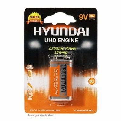Bateria Hyundai Uhd 9 Voltios  10 Pack De 1
