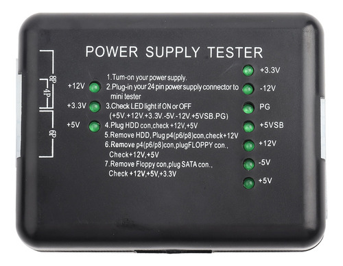 Probador De Fuentes De Alimentación Checker, Disquete Hdd De