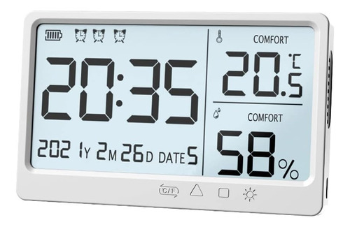Lcd Electronic Temperature And Humidity Meter High
