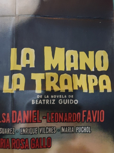 Afiche De Cine Original Con Leonardo Favio- 310- Museo (Usado)