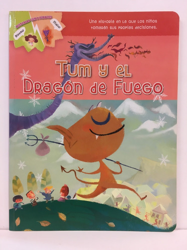 Historias Con 2 Finales -tum Y El Dragon De Fuego Isbn: 9789