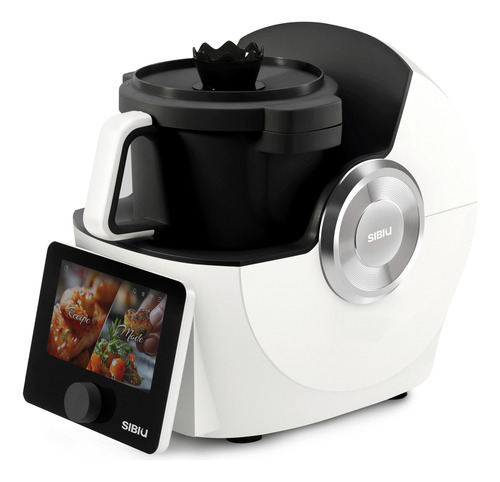 Robot De Cocina Sibiu Con Accesorios, Tactil, Wifi 1750w Blanco
