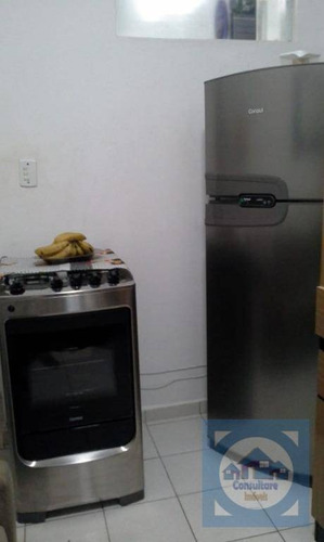 Imagem 13 de 20 de Kitnet Com 1 Dormitório À Venda, 15 M² Por R$ 95.400,00 - Itararé - São Vicente/sp - Kn0557