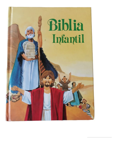 Biblia Infantil Ilustrada 256 P Mapas Antiguo Nuevo Testamen