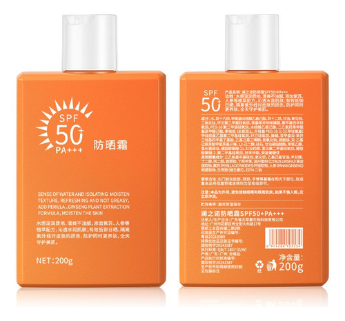 Verano Refrescante Facial Spf50+ Protector Solar 200g