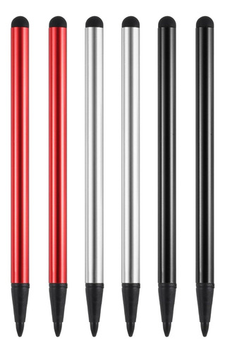 Meccanixity 6pcs 2 En 1 Pantalla Táctil Pen Con Lápiz De De