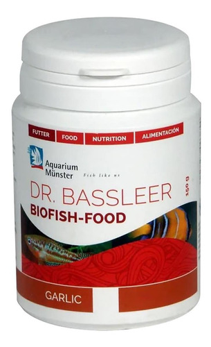 Ração Dr Bassleer Biofish Food Garlic 170g Xl Apetite Doença