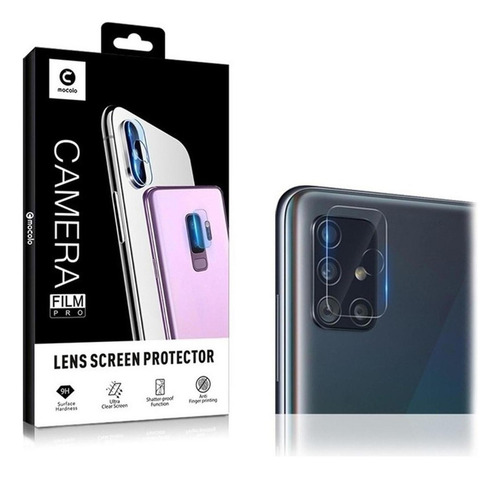 Imagen 4 de 4 de Samsung Galaxy A51 Pack 2 Láminas Vidrio Templado Cámara