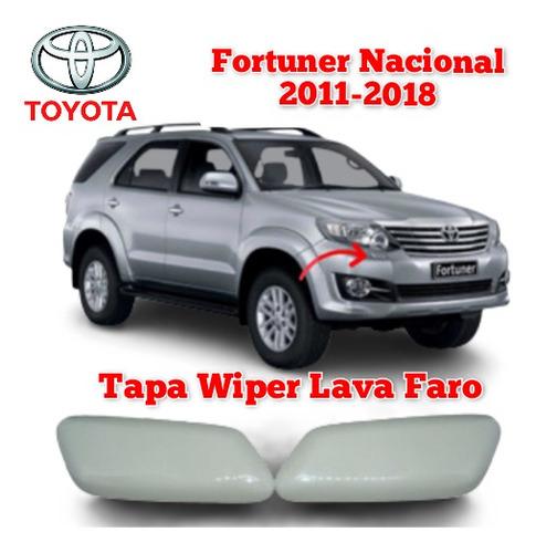 Tapa Limpiafaro Faro Fortuner 2012 2013 2014 2015 2017 2018 